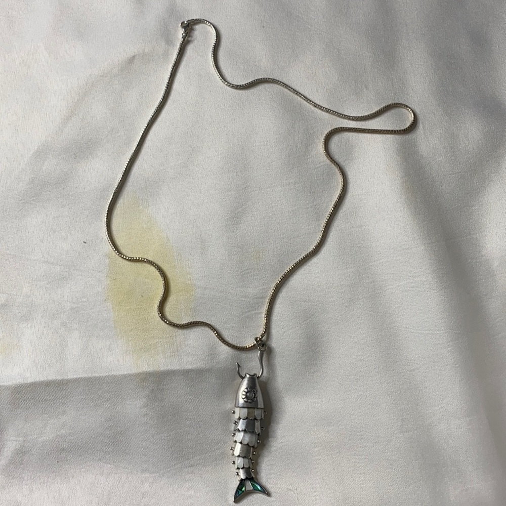 fish necklace